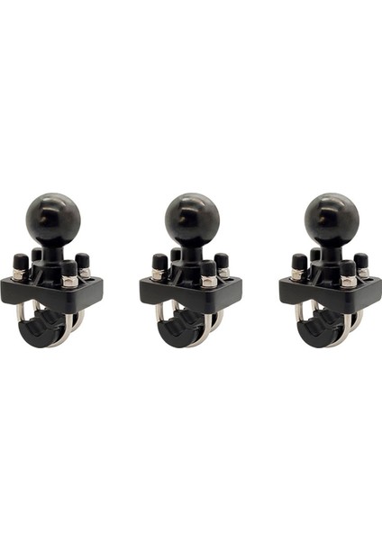 Sony Için Garmin Için Gopro Kamera Için 1 5 Inç Toplu 3x Çift U-Cıvatalı Motosiklet Bisiklet Gideri Ray Montaj Tabanı (Yurt Dışından)