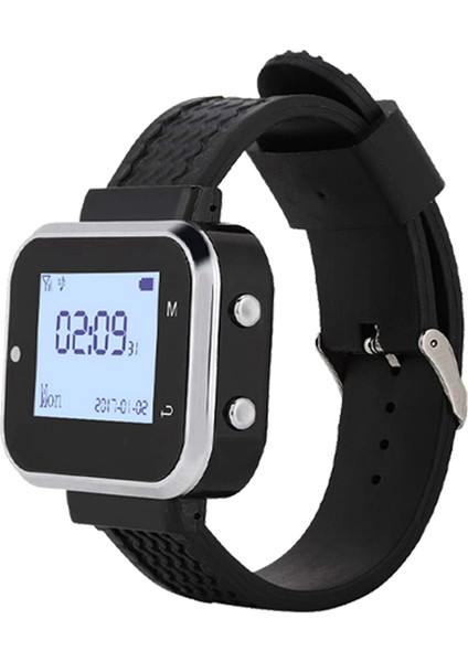 Fast Food Shop Restoran Cafe Clinic Arama Sistemi Için 433MHZ Kablosuz Izleme Alıcı Çağrı (Yurt Dışından)