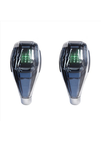 2x Araba Evrensel LED Crystal Tutarlar Manuel Şanzıman Dişlisi Vites Düğmesi Kol Sopa Toyota Honda Hyundai Için (Yurt Dışından)