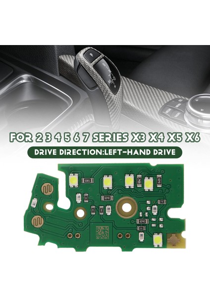 Bmw 2 3 5 6 7 &#39 X3 X4 X5 X6 X6 Lhd Araba Dişli Vites Değiştirme Paneli ile LED Devre Kartı Onarımı (Yurt Dışından) fırsatları