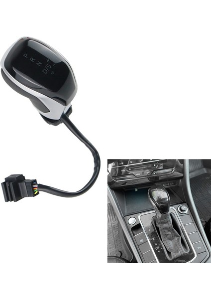 Beyaz LED Vites Kolu Hentbolda Otomatik Dişli Vites Düğmesi Dsg Golf Için 6 7 Passat cc B7 Jetta Tiguan Touran (Yurt Dışından) modelleri