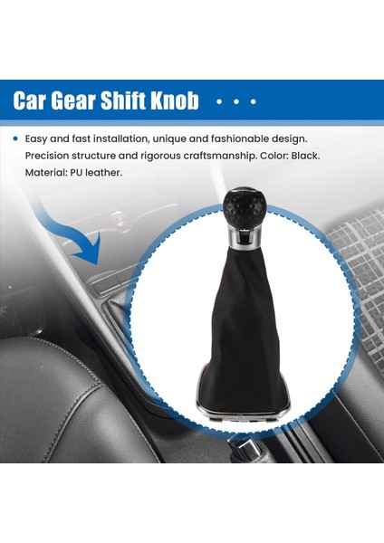 Bora Mk4 Golf Için 4 Jetta 4 98-04 Araba Dişli Vardiyası Knob 5 Hız (Diyafram 12MM) (Yurt Dışından) indirimleri