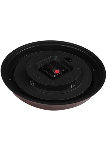 12 Inç Duvar Saati Termometre ve Higrometre Ekranlı Retro Su Geçirmez Saat Iç Mekan/dış Mekan Için Gürültüsüz Saat (Yurt Dışından) fırsatları