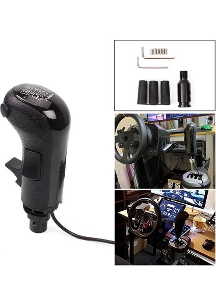Pc USB Yüksek Düşük Dişli Simülatör Logitech G923 G29 G27 G25 TH8A USB Gearshift Düğmesi Ats Ets2 HB043 (Yurt Dışından) fiyatları