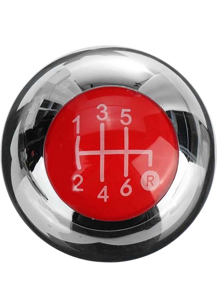 6 Hızlı Tutar Dişli Vites Knob Çubuğu Fiat 500 2012-2018 Manuel Şanzıman Kolu Dişli Vites Vites Knob 55344048 (Yurt Dışından)
