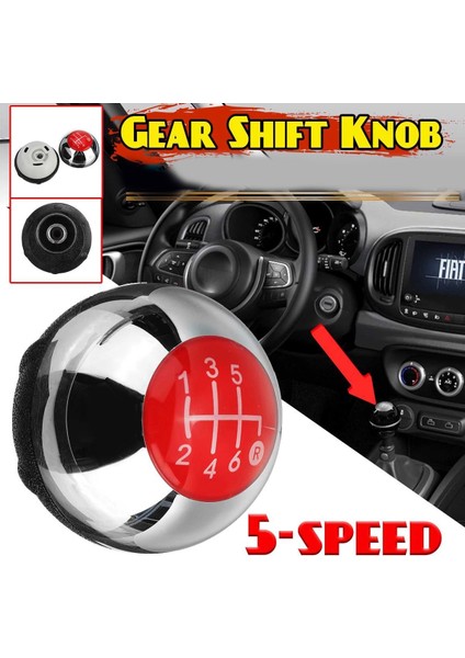 6 Hızlı Tutar Dişli Vites Knob Çubuğu Fiat 500 2012-2018 Manuel Şanzıman Kolu Dişli Vites Vites Knob 55344048 (Yurt Dışından) fiyatları