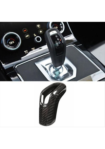 Vardiya Kafa Dekoratif Kapak Merkezi Kontrol Dişli Tutucu Land Rover Jaguar 2020 Için Karbon Fiber Yama Kapak (Yurt Dışından) modelleri