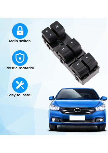 82270-04AAF Pencere Kontrol Düğmesi Anahtar Pencere Kaldırma Anahtarı Trumpchi Ga3 GA3S 2013-2017 (Yurt Dışından) indirimleri