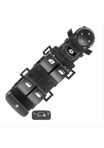 Elektrik Ana Pencere Anahtarı Katlama Ayarı Düğmesi Pencere Asansör Anahtarı ZQ80516XT Citroen C4 C-Quatre Için (Yurt Dışından)