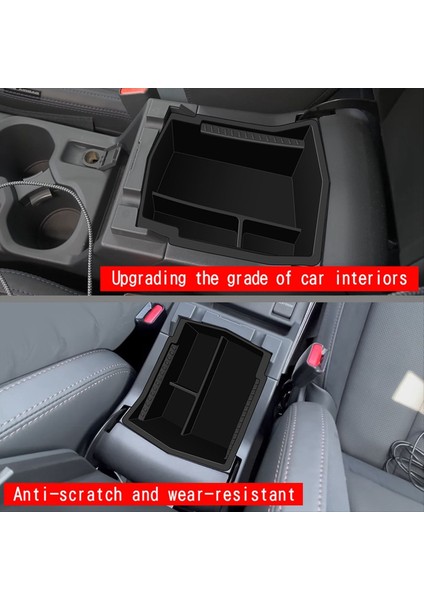 Subaru Forester 2025 Iç Aksesuarlar Için Otomobil Merkezi Konsolu Koltuk Saklama Kutusu Organizatör Tepsisi (Yurt Dışından) indirimleri