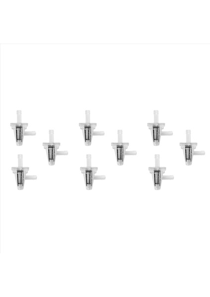 9pcs Evrensel Motosiklet Dik Açısı Sline Yakıt Filtresi 1/4inch Kawasaki Yamaha Için 6mm Hortum Hatları (Yurt Dışından)