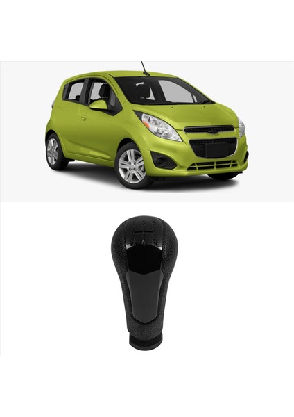2x 5 Hızlı Dişli Vardiya Knob Kolu Kilitör Sapı Chevrolet Spark Için 2011-2016 Krom (Yurt Dışından) modelleri