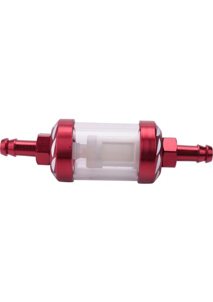 3x Alüminyum Alaşım Cam Motosiklet Gazı Yakıt Benzin Yağı Filtresi Atv Kir Çukur Bisiklet Motokros Kırmızı (Yurt Dışından) fırsatları