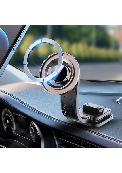 Araba Telefon Tutucu Magsafe Manyetik Güçlü Çubuk Gösterim Paneli Sabit Katlanır Araç Navigasyon Tutucu (Yurt Dışından) indirimleri