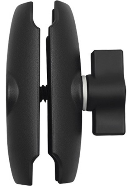 Alüminyum Alaşım Kolu 9cm Çift Soket Kolu 1 Inç Bilyalı Taban Montajı Motosiklet Kamera Uzatma Kolu (Yurt Dışından)