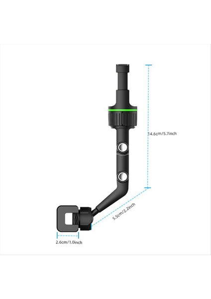 2pcs Dönen Tutamak Cep Telefonu Tutucu Araba Cep Telefonu Tutucu Masaüstü Tutucu Dikiz Ayna Cep Telefonu Tutucu (Yurt Dışından) fiyatları