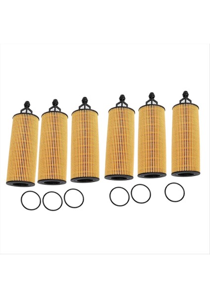 6pcs Jeep Grand Cherokee Wk2 2010 -2019 Için Yağ Filtresi / Wrangler 2014-2017 3604CC Motor 68191349AA 68191349AC (Yurt Dışından)