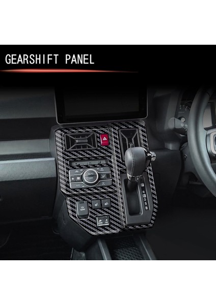 Daihatsu Taft 2024 Rhd Araba Iç Aksesuarları Için Araba Dişli Vites Çerçeve Dişli Vites Paneli Döşeme Karbon Fiber Desen (Yurt Dışından) fiyatları