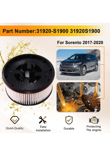 31920-S1900 Kia Sorento Için Araç Ham Yağ Yakıt Filtresi 2017-2020 31920S1900 (Yurt Dışından) fırsatları
