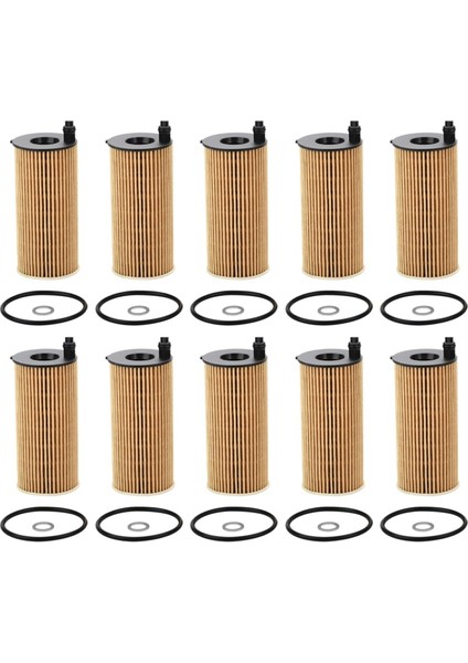 11428575211 Bmw Için Motor Yağı Filtre Kiti X3 X4 X5 X6 G01 2017-2022 Xdrıve 20D 20I 25I 28I 10PCS (Yurt Dışından)