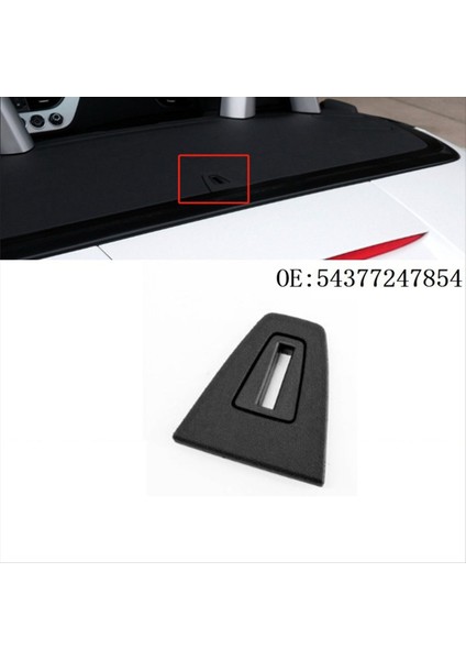 Bmw Z4 E89 Için Dönüştürülebilir Üst Diyin Bölme Trim Panel Braketi 5437247854 Arka Bagaj Konumlandırma Kapak Tutucu (Yurt Dışından) fiyatları