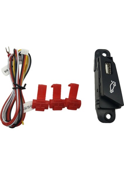 Chevrolet Cruze Lhd Bagaj Kutusu Için Araba Bagaj Anahtarı Düğmesi Montajı Açık ve Kapat Düğmesi Anahtarı Montajı (Yurt Dışından)