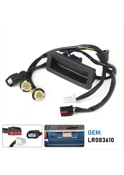 Land Rover Freelander 2 2008-2015 LR083610 Arka Önyükleme Bagaj Bagajı Serbest Tutucu Anahtarı (Yurt Dışından) indirimleri