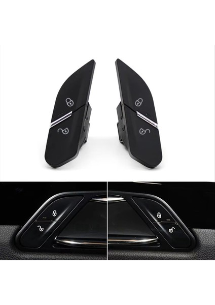 95B962125 95B962125A Araba Iç Sol Sağ Kontrol Kapı Kilidi Porsche Macan Için Anahtar Düğmesi 95B 2014-2018 (Yurt Dışından) modelleri