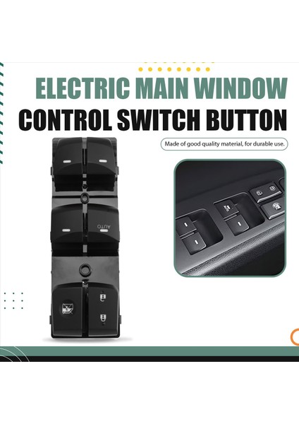 Hyundai Elantra Için 93570-3X032RY 93570-3X012 2012-2016 Elektrik Ana Pencere Kontrol Anahtarı Düğmesi 935703X032RY Lhd (Yurt Dışından) fırsatları