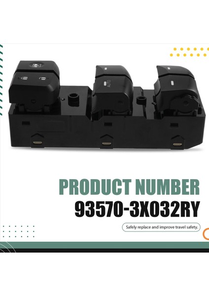 Hyundai Elantra Için 93570-3X032RY 93570-3X012 2012-2016 Elektrik Ana Pencere Kontrol Anahtarı Düğmesi 935703X032RY Lhd (Yurt Dışından) indirimleri