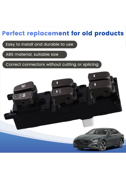 Pencere Ana Anahtarı Cam Kaldırıcı Düğmesi Güç Penceresi Pencere Cam Anahtarı 935703K600 Hyundai Nf Sonata Için (Yurt Dışından) modelleri