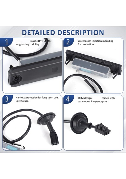 Kıa 2007 -2012 Için Carens Rondo Venga Ceed 2008 -2012 Arka Bagaj Kapağı Anahtarı 812601D000 Liftgate Switch Değiştirme (Yurt Dışından) fiyatları