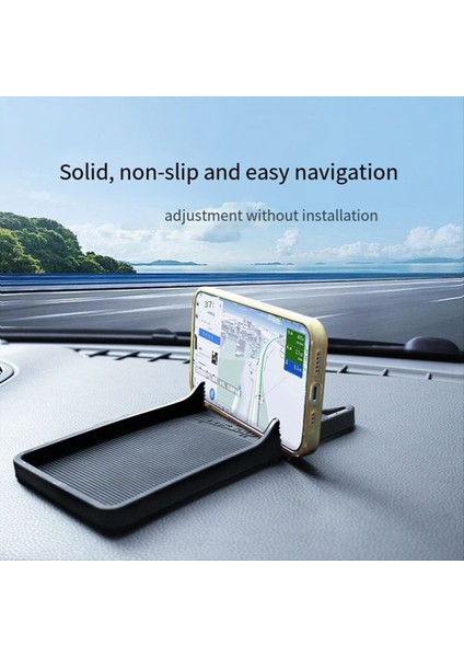 Hipersonik Çok Fonksiyonlu Otomotiv Malzemeleri Telefon Anti-Kayma Pad Küçük Ürün Anti-Kayma Pad HP-2744 Araç Gösterge Tablosu (Yurt Dışından) fırsatları