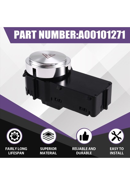 Baıc Pekin Için X7 Phev Çift Yanıp Sönen Işık Anahtarı Acil Durum Işık Tehlike Uyarı Işık Anahtarı A00101271 (Yurt Dışından) fırsatları