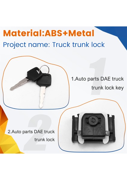 Daf Truck Bagaj Kilidi Için Avrupa Otomatik Yedek Parçaları 0389537 (Yurt Dışından) fırsatları