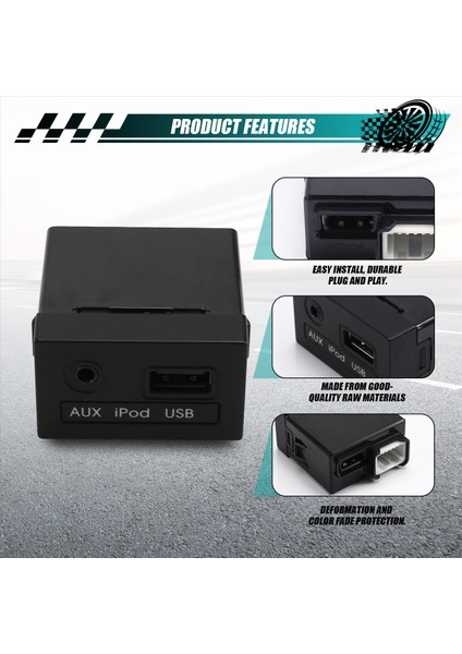 96120-3X200 961203X200 Yardımcı Jack USB Ipod Elantra Için Aux Jack 2011-2014 (Yurt Dışından) indirimleri