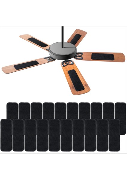 20 Adet Tavan Fanı Bıçak Filtreleri Tavan Fanı Fan Fan Fan Hava Temizleyici Pedleri Hindistan Cevizi Karbon Tavan Fanı Hava Filtresi (Yurt Dışından) modelleri