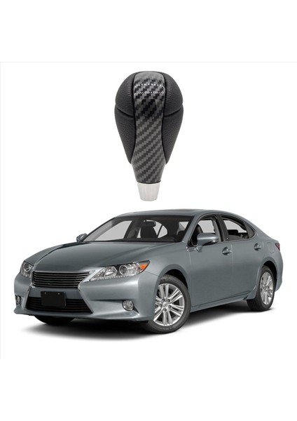 2x Araç Otomatik Dişli Vites Stick Düğmesi Değiştiren Lexus ES300 IS250 LS400 Toyota Matrıx Matrıx Hılux Karbon Fiber (Yurt Dışından) fiyatları