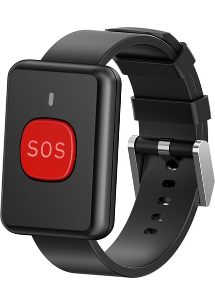 433 92MHZ Bilek Izle Çağrı Rf Rc Verici Izle Düğmesi Kablosuz Sos Acil Durum Düğmesi Yaşlı Siyah (Yurt Dışından)