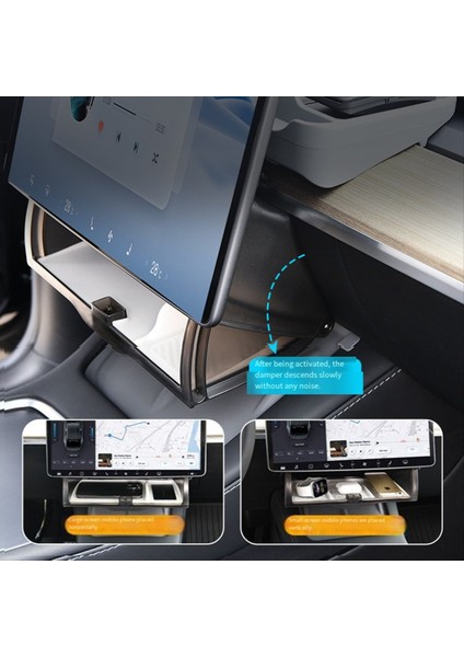 Tesla 3 Y 2019-2025 Için Gizli Tasarım ve Kararlı Kurulum Merkezi Konsolu Depolama Tepsisi (Yurt Dışından) indirimleri