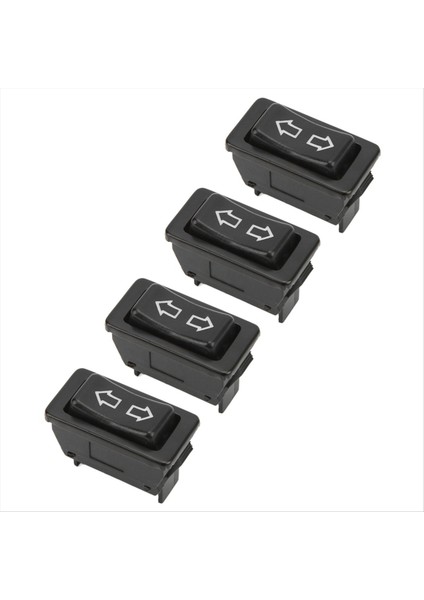 4pcs 5pin Elektrikli Pencere Anahtarı Araç Evrensel Cam Kaldırma Sürücü Anahtarları Yeşil Işık DC12V 24V Araba Penceresi Anahtarı (Yurt Dışından) fırsatları