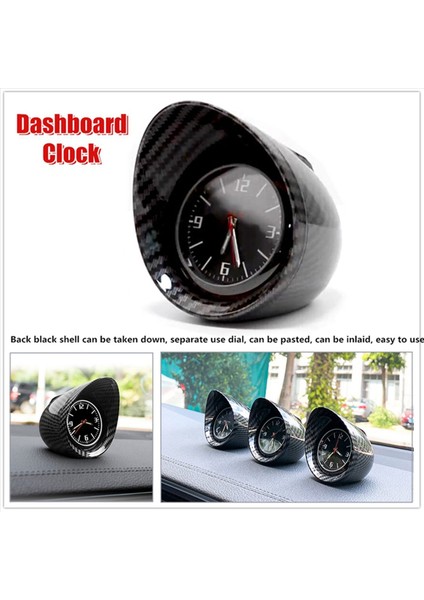 3x Araba Suv Iç Gösterge Tablosu Saat Konsolu Dekor Arka Işığı Araç Aksesuarları (Yurt Dışından) fiyatları