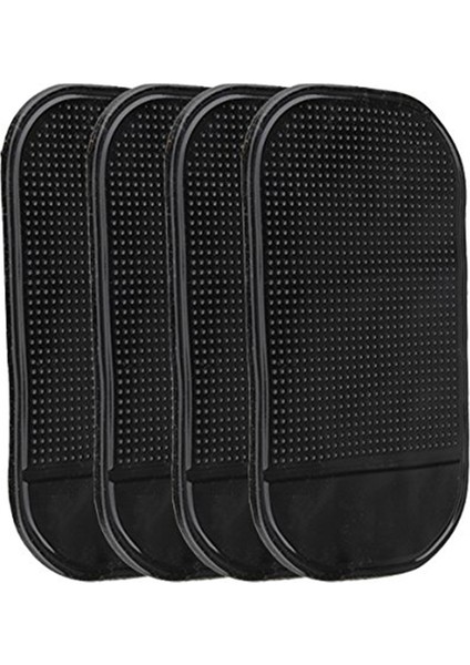 4 Adet Black Magic Sticky Pad Anti Slip Mat Araba Gösterge Tablosu Cep Telefonu (Yurt Dışından)