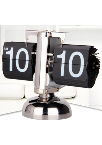 Flip Dijital Saat -Küçük Ölçekli Tablo Saat Retro Flip Saat Flip Dahili Dişli Çalışan Kuvars Saat Ev Dekor (Yurt Dışından) fiyatları