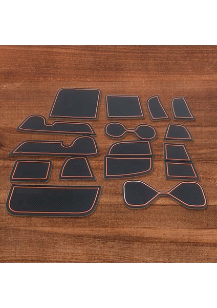 15PCS Honda Hrv Hrv Hr-V Vezel 2021 2022 Aksesuarlar Iç Slip Slip Olmayan Toz Kupa Tutucu Ekler (Yurt Dışından) indirimleri