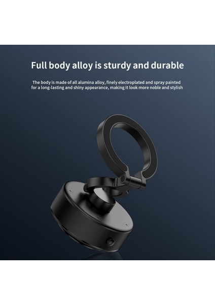 Akıllı Araba Montaj Manyetik Cep Telefonu Tutucu Evrensel Adsorpsiyon Braket Vakum Adsorpsiyon Kararlı Montaj Gümüş (Yurt Dışından) modelleri