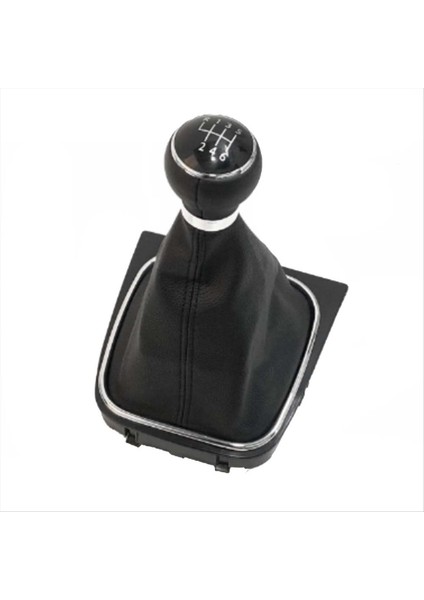 Araba 6 Dişli Vites Değiştirme Knob Toz Geçirmez Kapak 1K0711113 Vw Golf Için 6 2008-2012 Sagitar Vardiya Knob Gaitor Kapağı (Yurt Dışından)