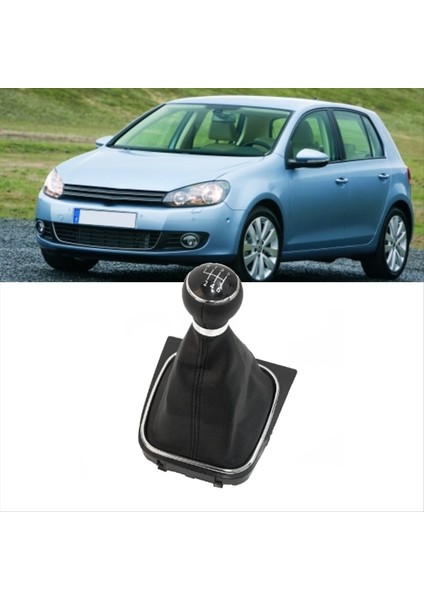 Araba 6 Dişli Vites Değiştirme Knob Toz Geçirmez Kapak 1K0711113 Vw Golf Için 6 2008-2012 Sagitar Vardiya Knob Gaitor Kapağı (Yurt Dışından) indirimleri