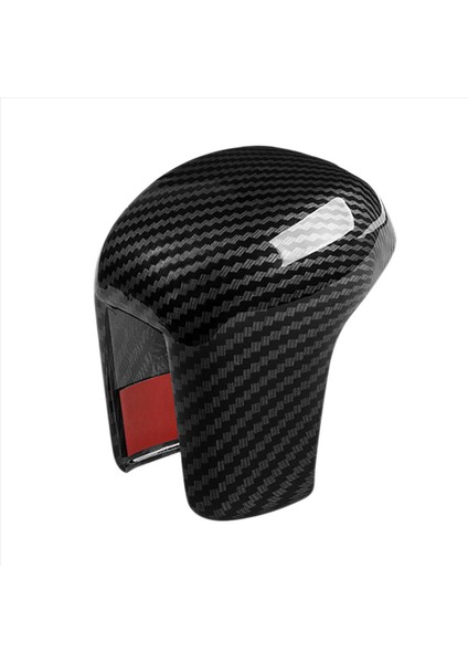 6x Siyah Karbon Fiber Araç Dişli Vites Düğmesi Kapak Honda Civic 2022 Için Döşeme Dişli Kafası (Yurt Dışından)