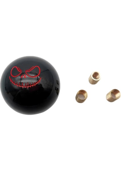 Yarış Araba Dişli Topuz Top Jdm Style Universal Gear Lever Dnob Joker Gülümseme Yüzü Kayma Knob Siyah (Yurt Dışından)